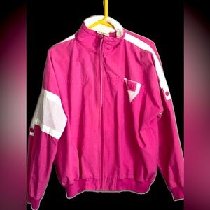 Vintage yachting pink jacket for Ladies medium weight perfect vintage condition